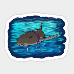 Nursing Shark Sticker